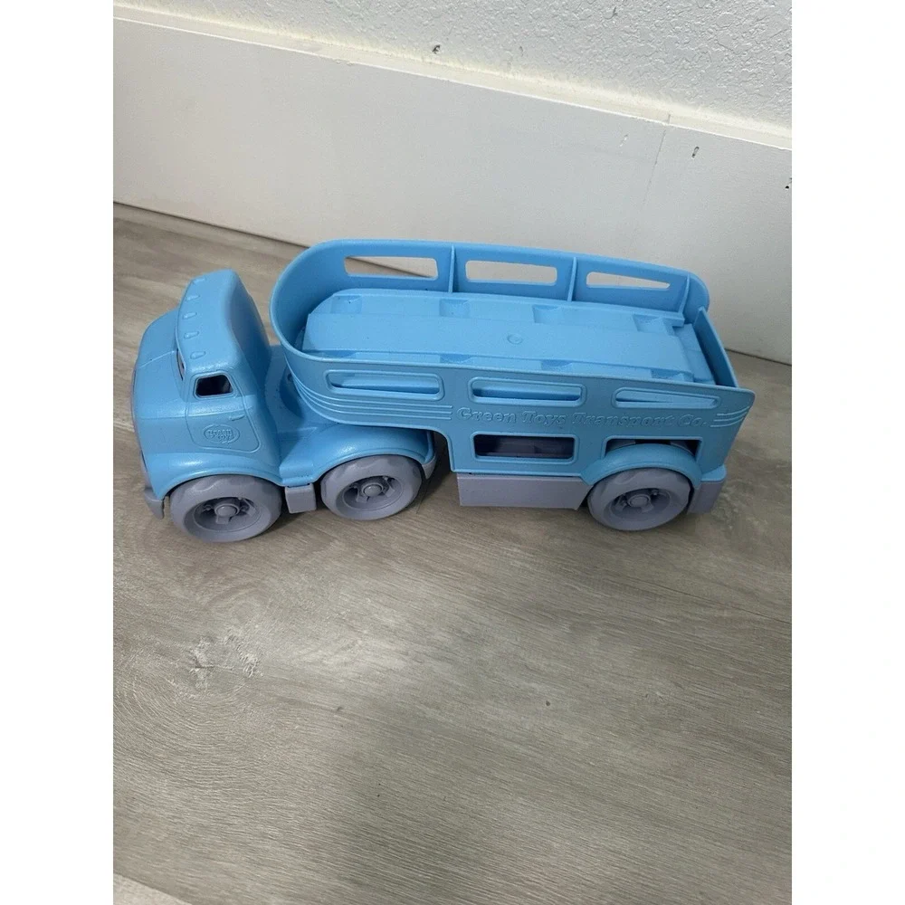 Nicmore & Green Toys Transport Vehicle Set Toddler OS Blue Orange